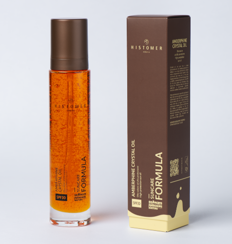 Visoko zaščitno olje za sončenje za obraz in telo, SPF 30 - Amberphine Crystal Oil 2 Visoko zaščitno olje za sončenje za obraz in telo, SPF 30 - Amberphine Crystal Oil - slika 2